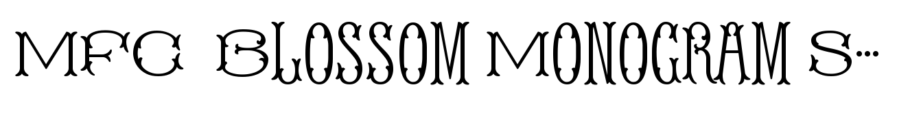 MFC Blossom Monogram Solid